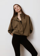 Khaki bomber Avery
