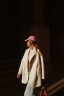 Nude boyfriend jacket