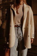 Nude boyfriend jacket