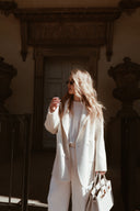 Nude boyfriend jacket