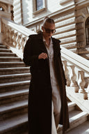 Suede trench Chocolate