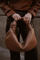 Maya Maxi Handbag Cognac