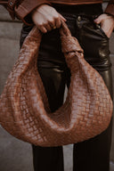 Maya Maxi Handbag Cognac