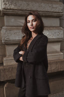 Off black sako boyfriend