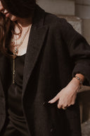 Off black sako boyfriend