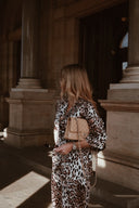 Leopard shirt Satin Moja