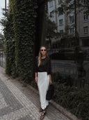 Satin top Emma Black