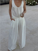 Satin top Grace Cream