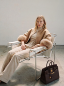 Kabátek Evelyn Camel