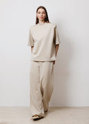Beige kalhoty Alessia