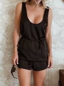 Satin top s krajkou Love