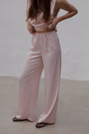 Satin pants Grace Baby Pink