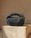 Kabelka Maya suede grey mini