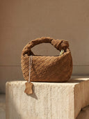Kabelka Maya suede camel mini