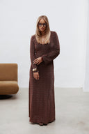 Dlouhé zig zag šaty Aurora