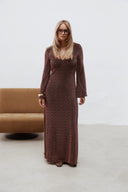 Dlouhé zig zag šaty Aurora