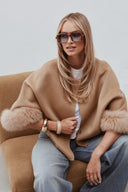 Kabátek Evelyn Camel