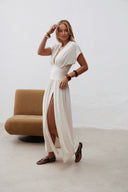 Moja Moja waist maxi dress