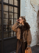 Zelená parka Moja Moja