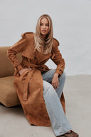 Maxi trench Caramel