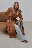 Maxi trench Caramel