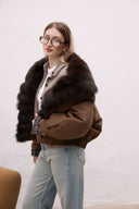 Zelená parka Moja Moja