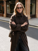 Brown coat Dolce