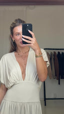 Moja Moja waist maxi dress