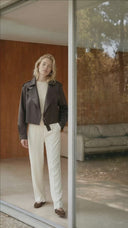 Kožená bunda Chocolate Simi